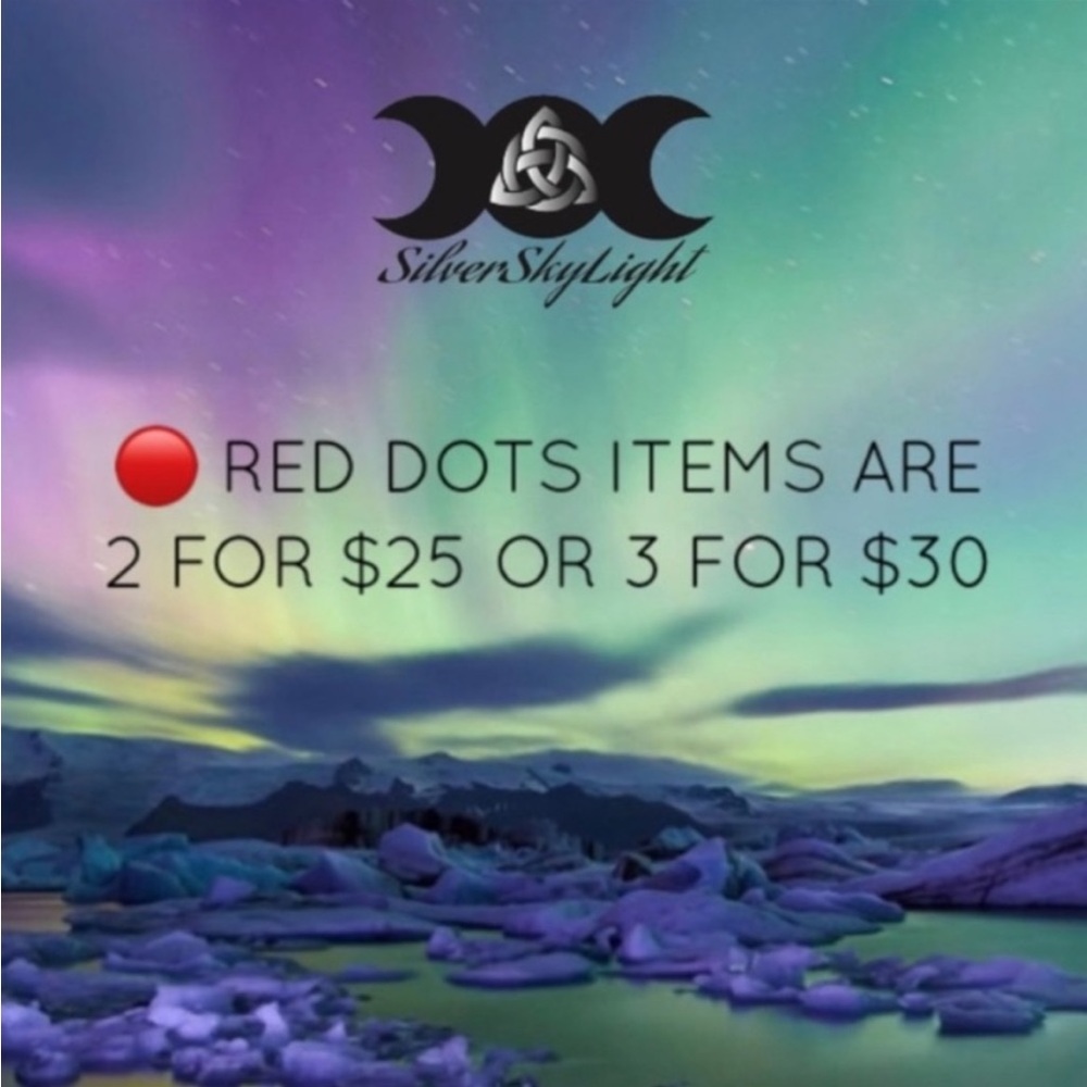 π΄ SALE ! red dot items are 2 for $25 . Bundle more than 3 and its $10 each π - Picture 2 of 14